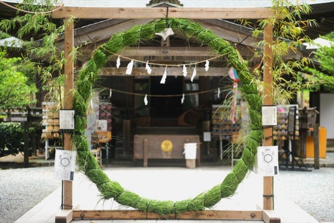 夏越の大祓 茅の輪_R
